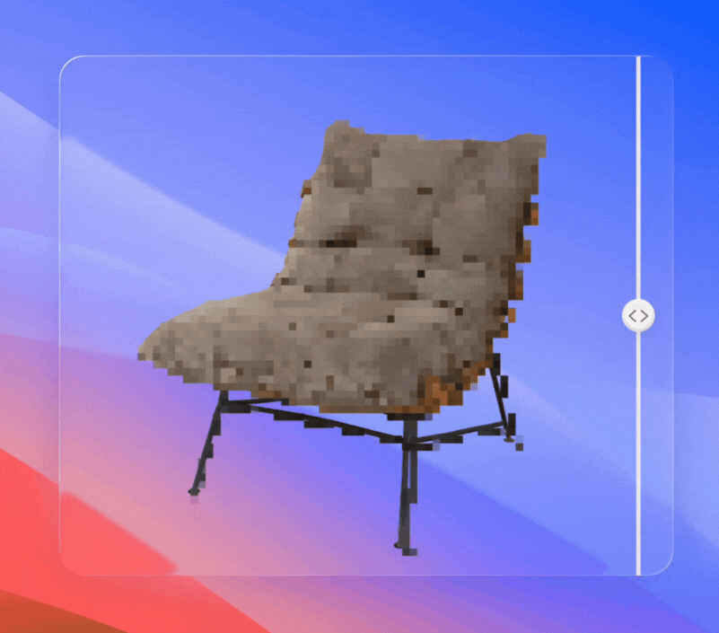 Animated chair